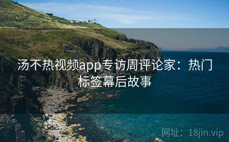 汤不热视频app专访周评论家：热门标签幕后故事
