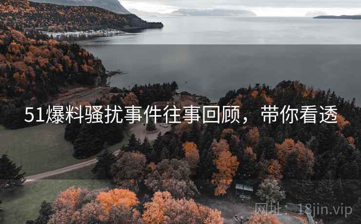 51爆料骚扰事件往事回顾，带你看透