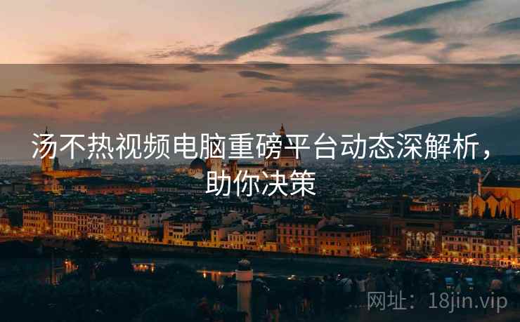 汤不热视频电脑重磅平台动态深解析，助你决策